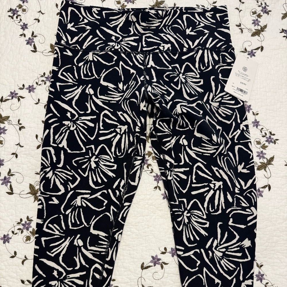 Athleta 7/8 Elation Textured Tights Capri Leggings Sz 1X NWT